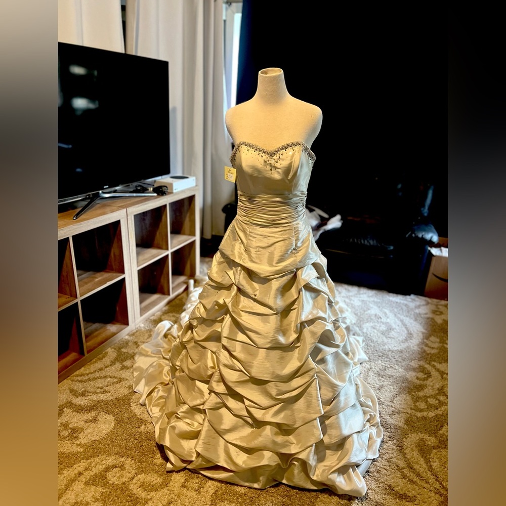 Venus latte size 8 weddings dress